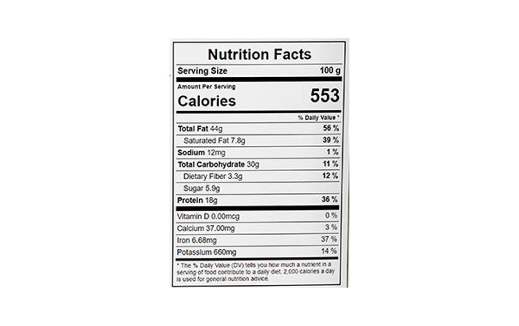 Forest Found Premium Goan Whole Cashew   Pack  250 grams